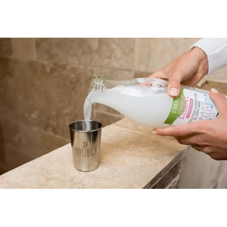 Poudre concentrée à diluer : 7L de lessive - Sachet 56 Lessives - Solide!