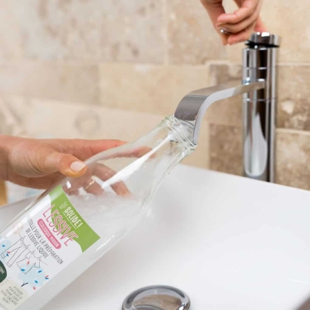 Poudre concentrée à diluer : 7L de lessive - Sachet 56 Lessives - Solide!