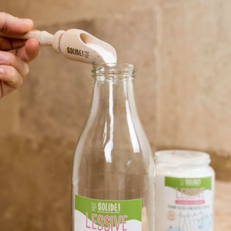 Poudre concentrée à diluer : 7L de lessive - Sachet 56 Lessives - Solide!