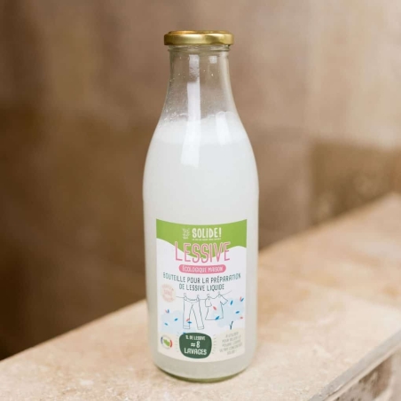Poudre concentrée à diluer : 7L de lessive - Sachet 56 Lessives - Solide!