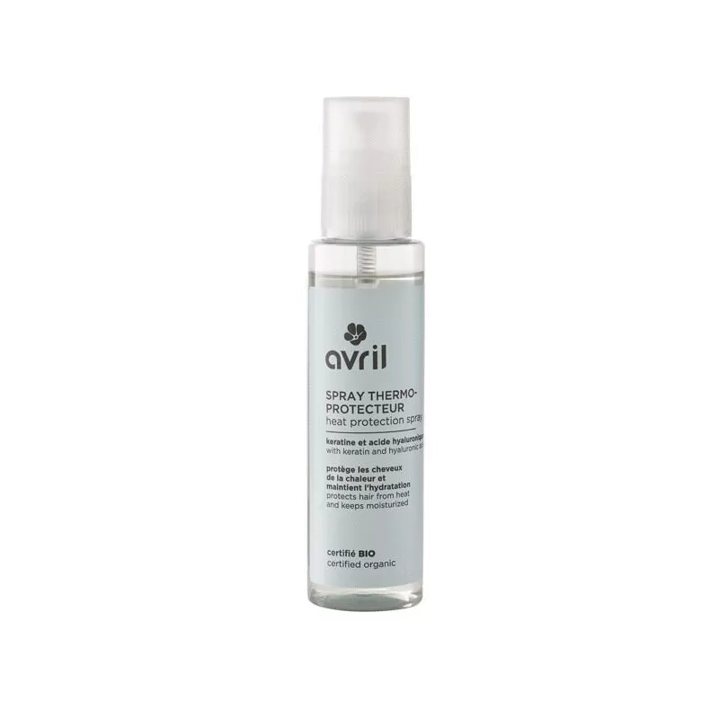 Spray thermo-protecteur bio – Protection & éclat des cheveux - Avril