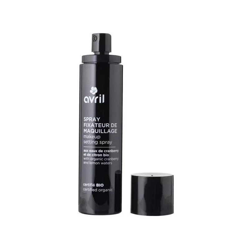 Spray Fixateur de maquillage bio – Hydratation & Tenue longue durée - Avril
