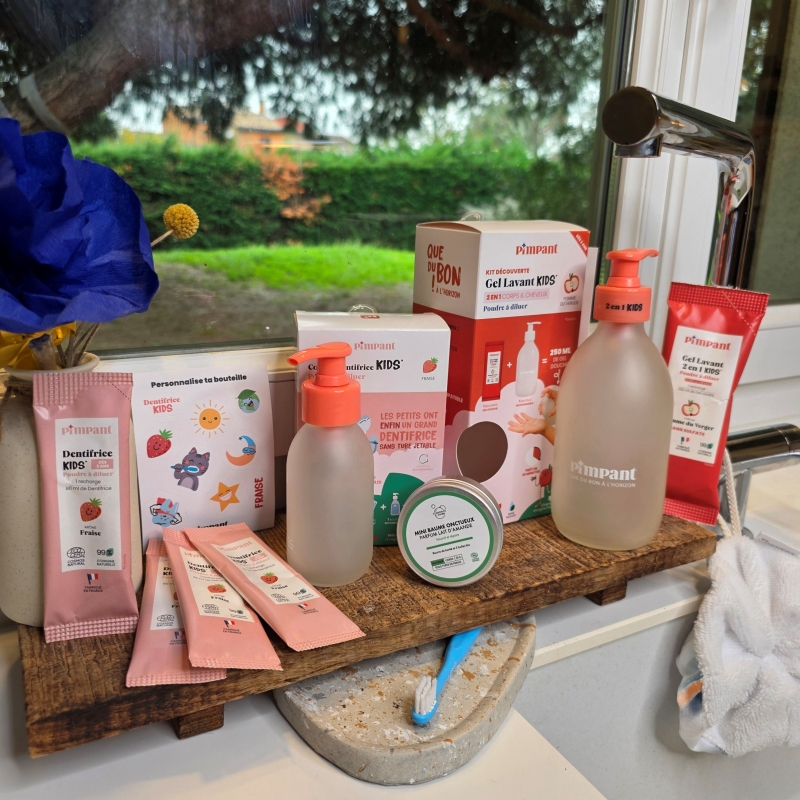 Routine enfant 3+ naturelle | Soins fun et zéro plastique