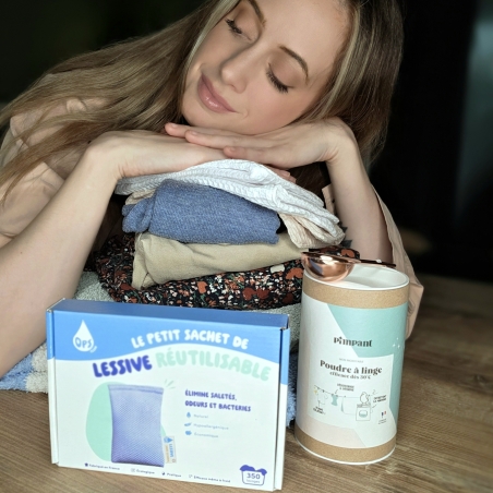Kit lessive écologique |Jusqu'à 1 an de linge propre sans produits toxiques