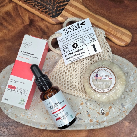 Kit cheveux naturels | Shampoing solide & soins cheveux durables