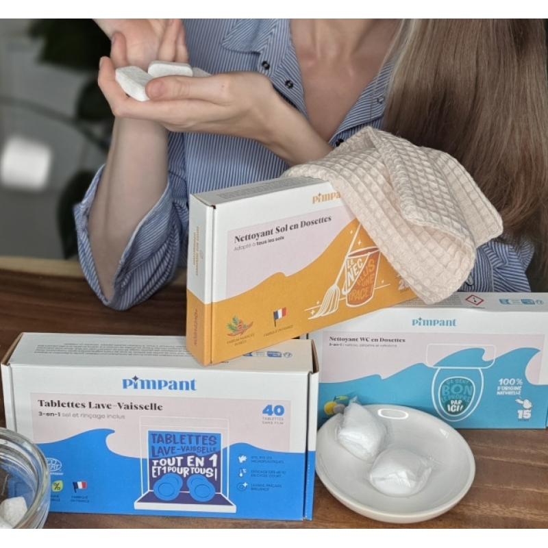 Kit ménage écologique | Sol, surfaces, WC sans produits chimiques