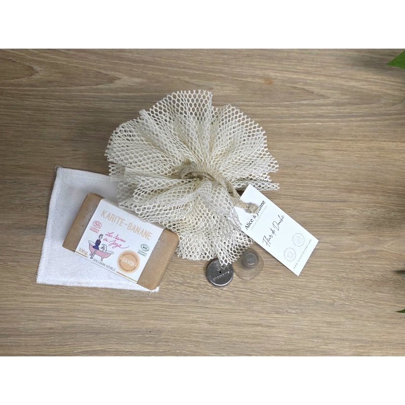 Routine douche solide | Soins naturels zéro déchet