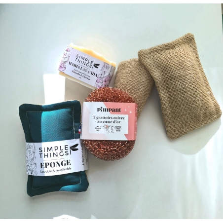 Kit cuisine zéro plastique | Alternatives durables & réutilisables