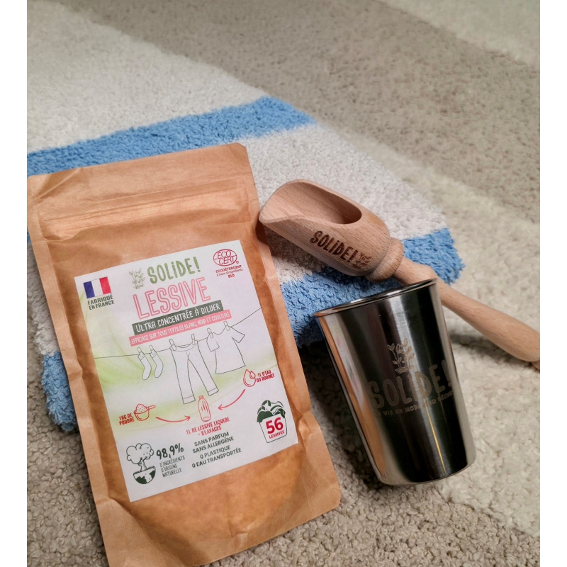 Lessive maison écologique 7L | Kit à diluer zéro déchet