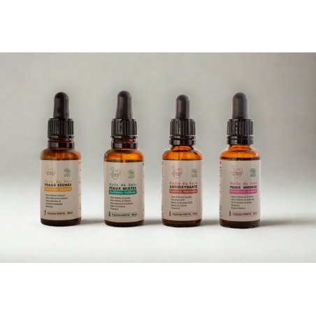Huiles de soin Visage - Clémence & Vivien