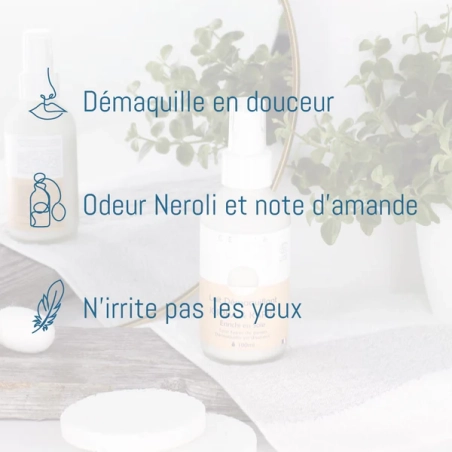 Lait démaquillant Jojoba & Karité certifié naturel – Enrichi à la soie - Cerra Cosmétiques