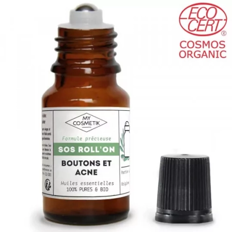 SOS Roll-on boutons & acné | Purifie, assainit, apaise - MyCosmetik