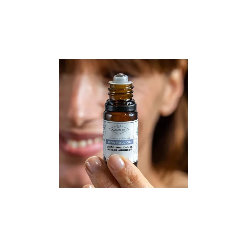SOS Roll-on stress, angoisses & choc émotionnel - MyCosmetik