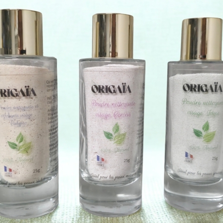 Poudres nettoyantes visage naturelles zéro déchet - Origaïa | EticStories