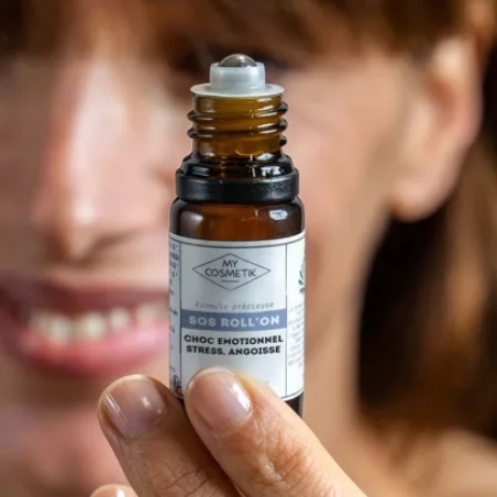 SOS Roll-on stress, angoisses & choc émotionnel - MyCosmetik
