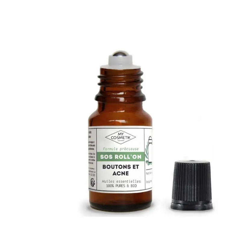 SOS Roll-on boutons & acné | Purifie, assainit, apaise - MyCosmetik