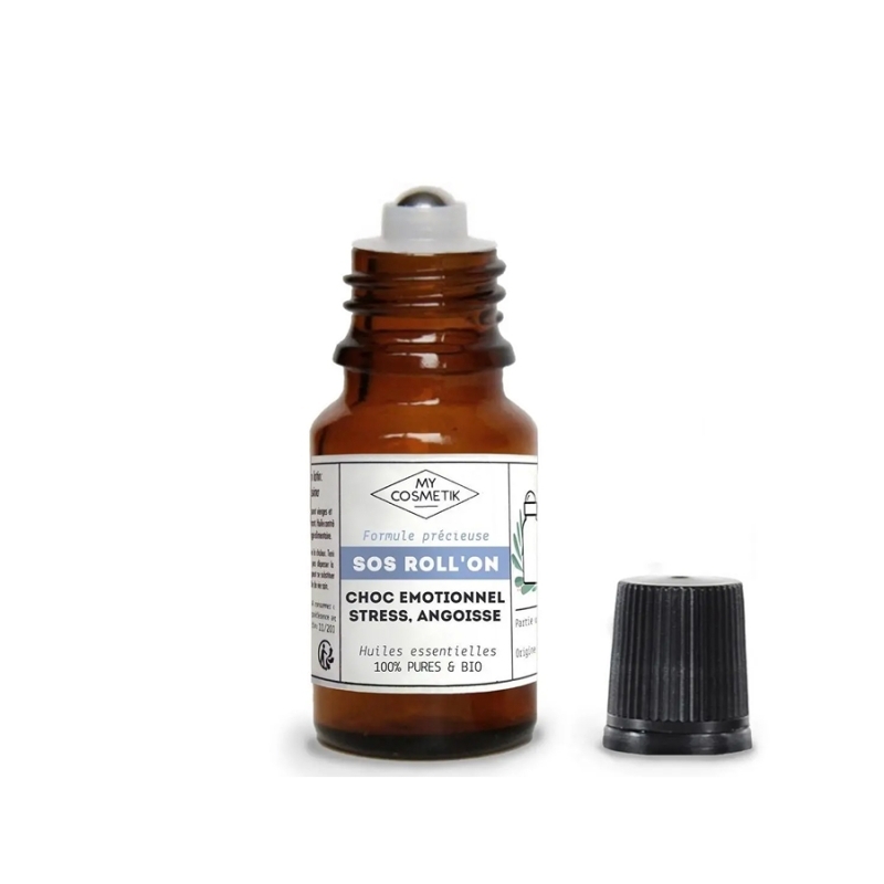 SOS Roll-on stress, angoisses & choc émotionnel - MyCosmetik