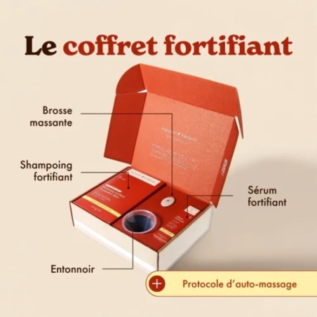 Coffret Rituel profond Fortifiant - anti-chute & densité - Maison Hädenn x Sylvie Lefranc