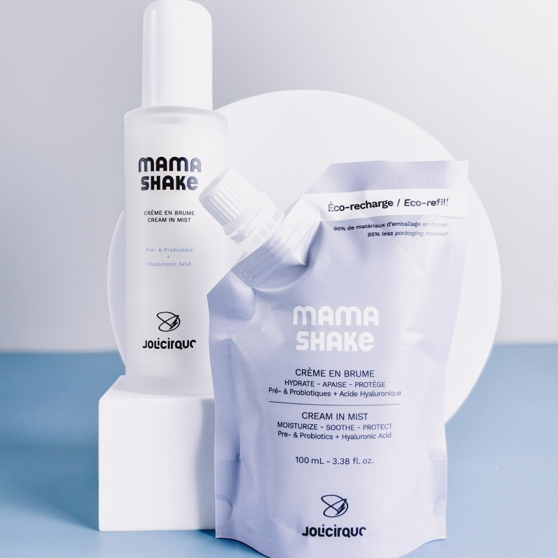 Crème hydratante visage en brume BIO sans parfum - JoliCirque |EticStories