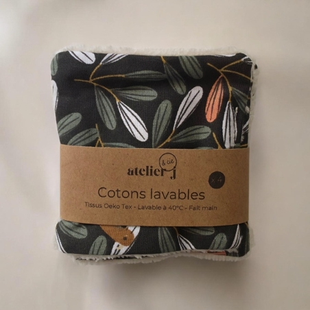 Cotons Lavables x4 ultra doux - Atelier J | EticStories