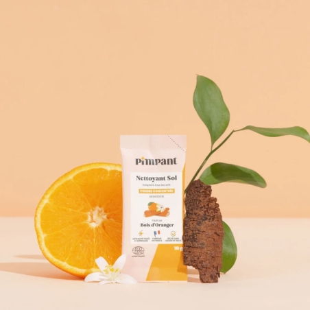 Nettoyant sol poudre naturel sans traces Ecocert x15 Pimpant | EticStories