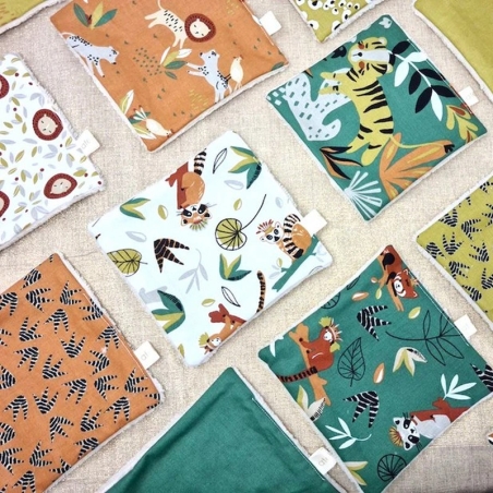 Grandes lingettes lavables enfant – lot de 3 - Atelier J