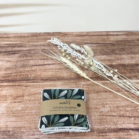 Cotons Lavables en lot de 4 – Atelier J