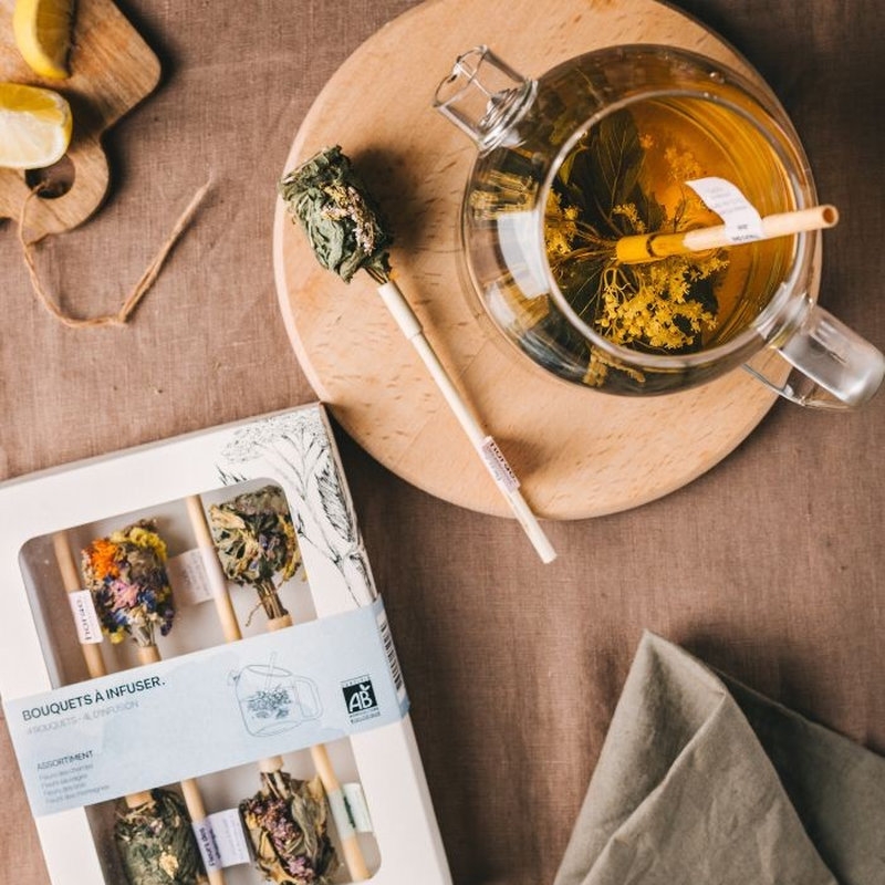 Coffret de 4 bouquets à infuser Bio - Horae