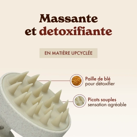 Brosse massante détox - Maison Hädenn