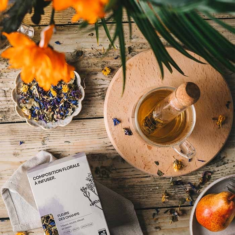Composition florale à infuser 40 gr - Fleurs des Champs Bio vrac - Horae