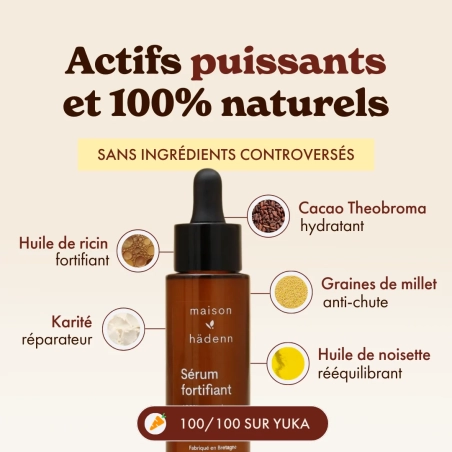 Sérum fortifiant - Anti-chute - Maison Hädenn