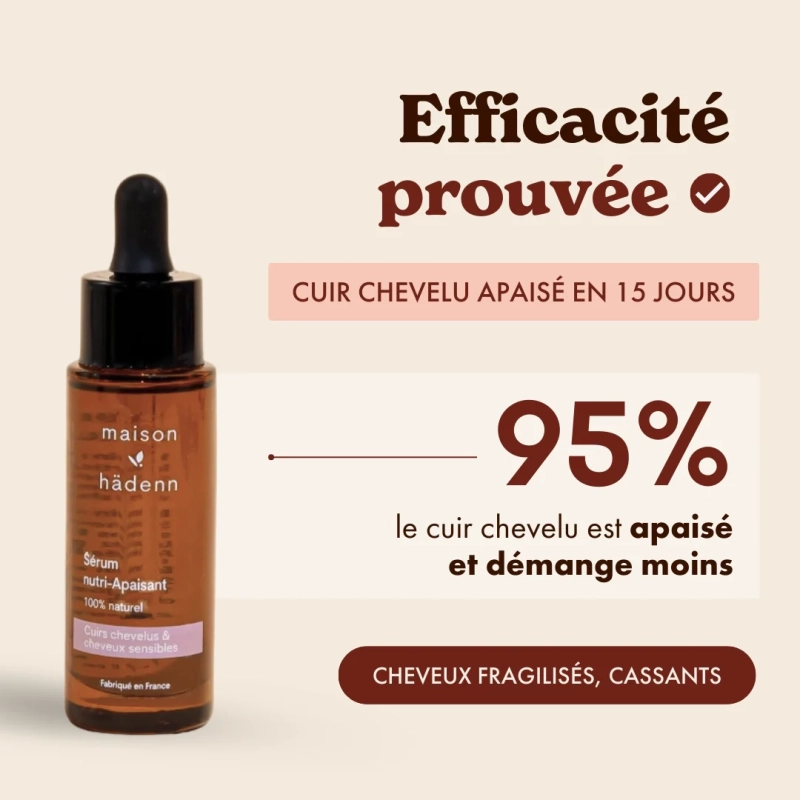 Serum nutri-apaisant BIO -  3 en 1 - Maison Hädenn