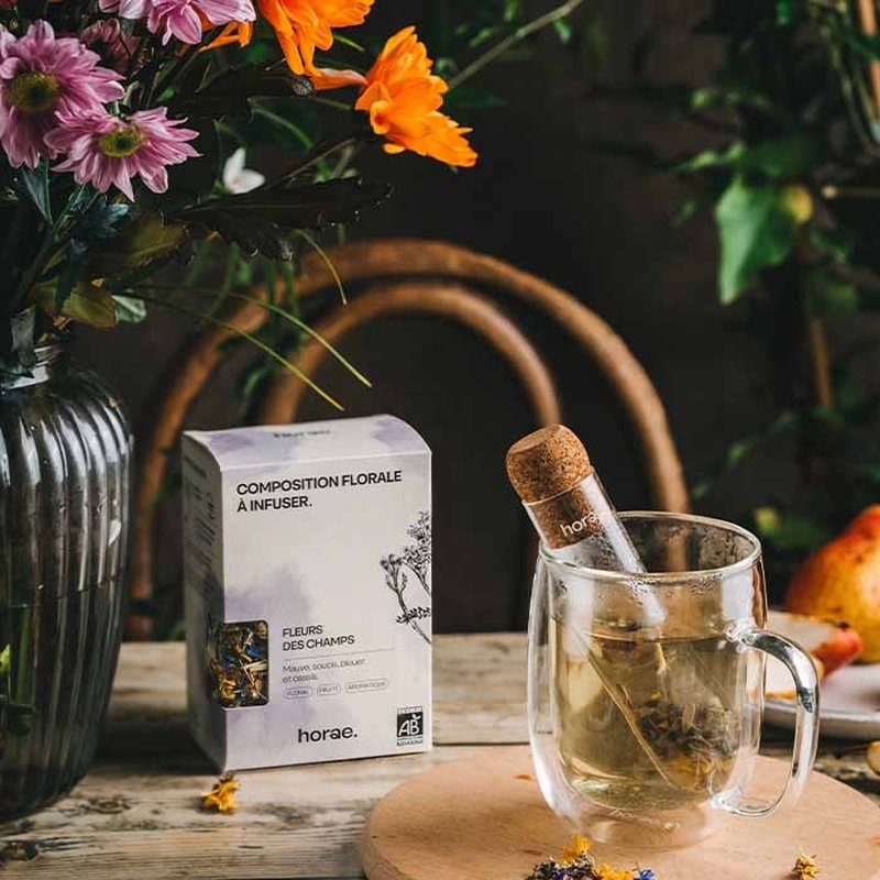 Composition florale à infuser 40 gr - Fleurs des Champs Bio vrac - Horae