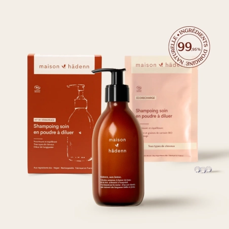 STARTER KIT-Shampoing Soin - BIO - Maison Hädenn