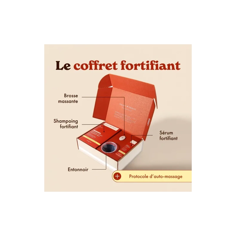 Coffret Rituel Fortifiant - anti-chute & densité - Maison Hädenn x Sylvie Lefranc