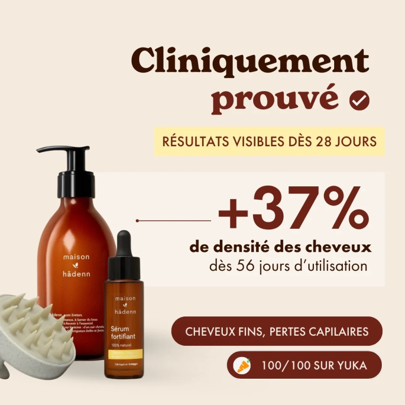 Coffret Rituel Fortifiant - anti-chute & densité - Maison Hädenn x Sylvie Lefranc