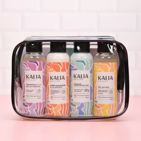 Trousse de Voyage - Routine Capillaire Complète & Naturelle - Kalia Nature