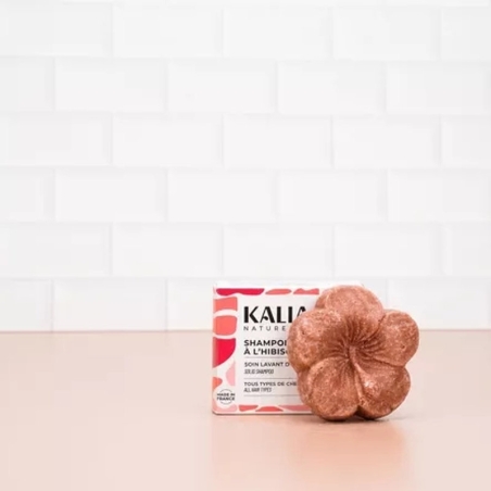 Shampoing solide à l'Hibiscus - Kalia Nature