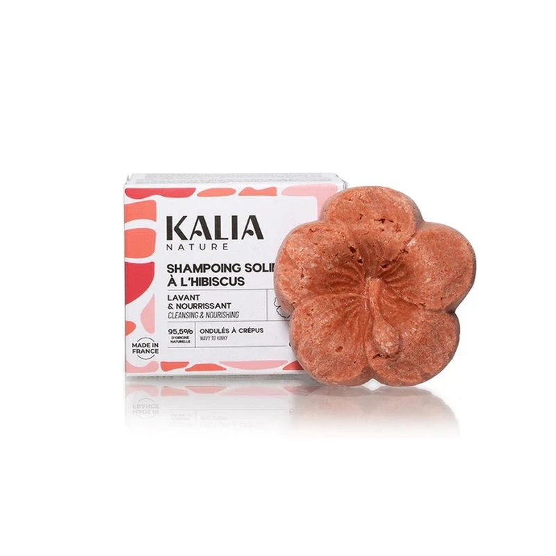 Shampoing solide à l'Hibiscus - Kalia Nature