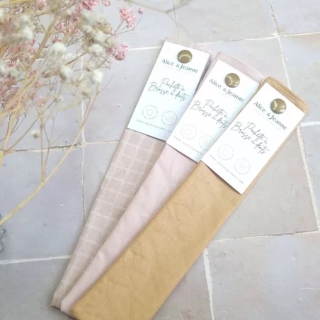 Pochette pour brosse à dents - Alice et Jeanne