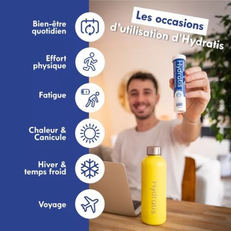 Pastilles hydratantes - saveurs au choix - Hydratis