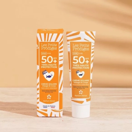 Crème clean SPF 50+  Solaire visage & corps  - Les Petits Prödiges