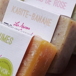 Savon surgras Karité et Banane - Dès la naissance - Les Savons de Joya