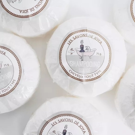 Shampoing solide Tout type de cheveux - Les savons de Joya