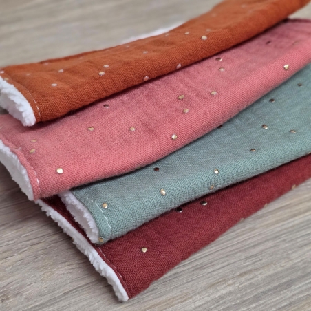 Grandes lingettes démaquillantes lavables Doux Rêves – Lot de 4 | EticStories
