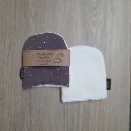 Mini gant lavable " Doux rêves "  - Emmanuel Création
