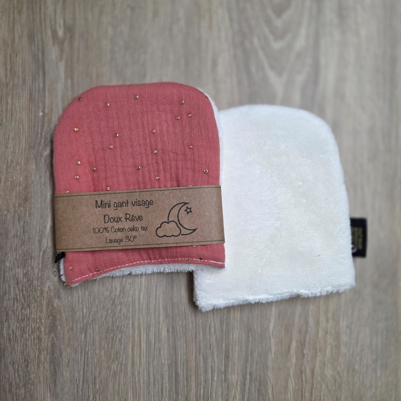 Mini gant lavable " Doux rêves "  - Emmanuel Création