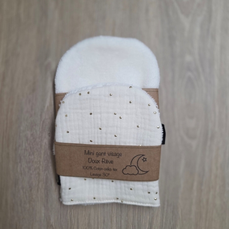Mini gant lavable " Doux rêves "  - Emmanuel Création