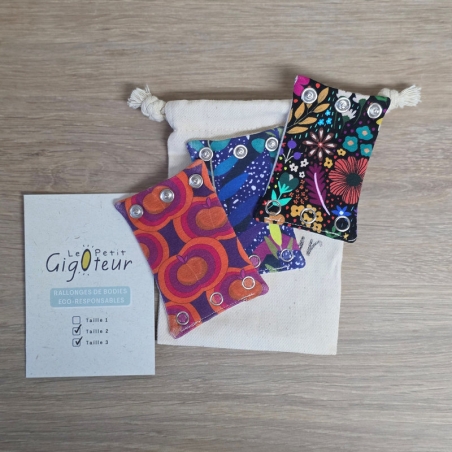 Rallonges de body bébé, lot 3 – Le Petit Gigoteur