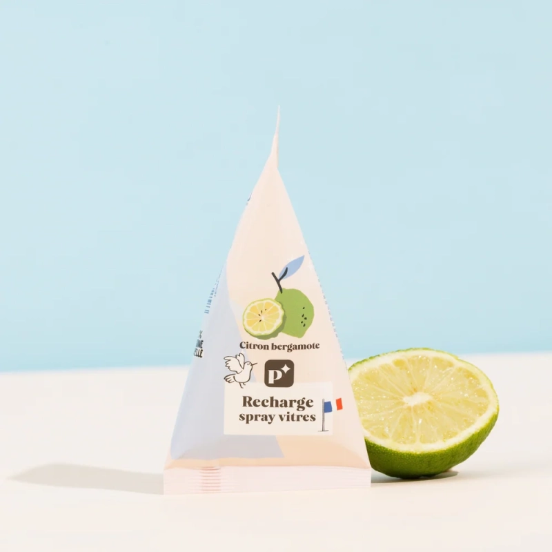 Spray Vitres RECHARGE – Citron Bergamote - Pimpant